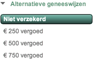 Alternatieve geneeswijzen