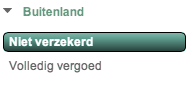 Buitenland dekking